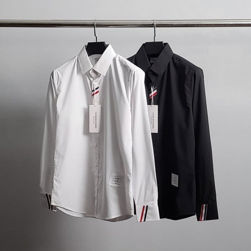 💕 톰* 앞라인 소매삼선 셔츠