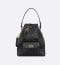 💕 디* Caro 스몰버킷백 블랙 매크로까나쥬 양가죽