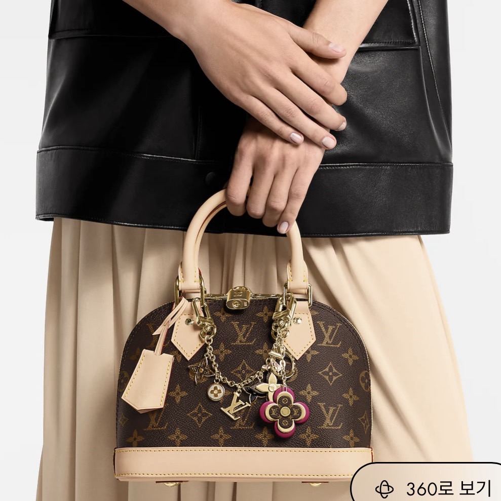 🔈 루이x통 모노그램 백참