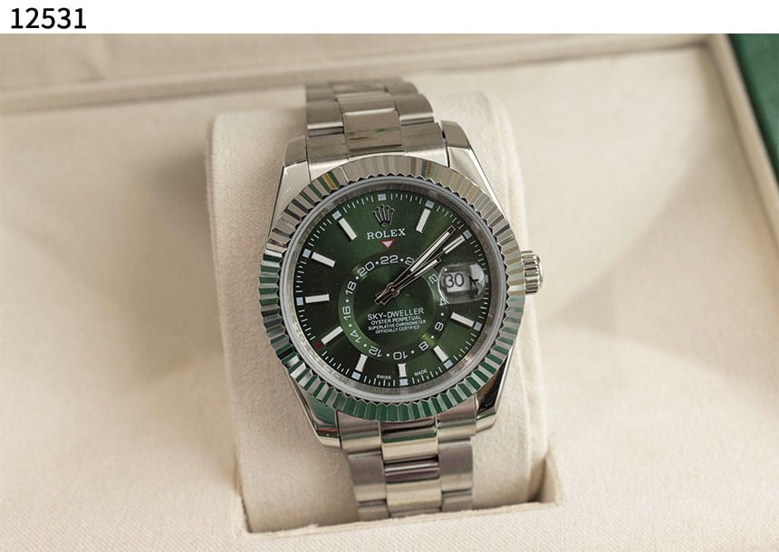 #로렉스 [Rolex] 스카이드웰러 그린다이얼 신상입고💢 #시계 #12531