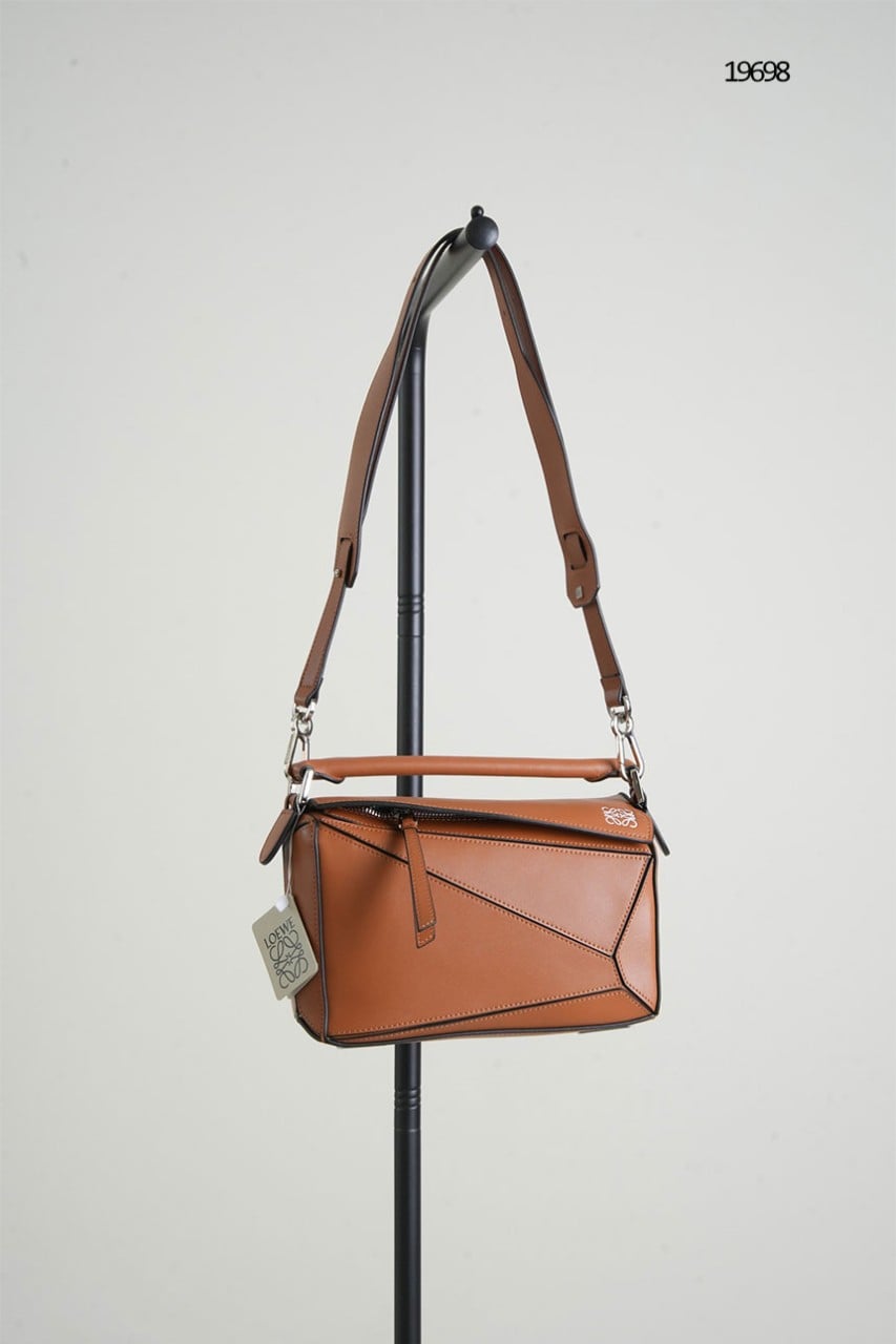 🔆 [LOEWE] 로에베 미니 퍼즐 토트백 탄 🔆