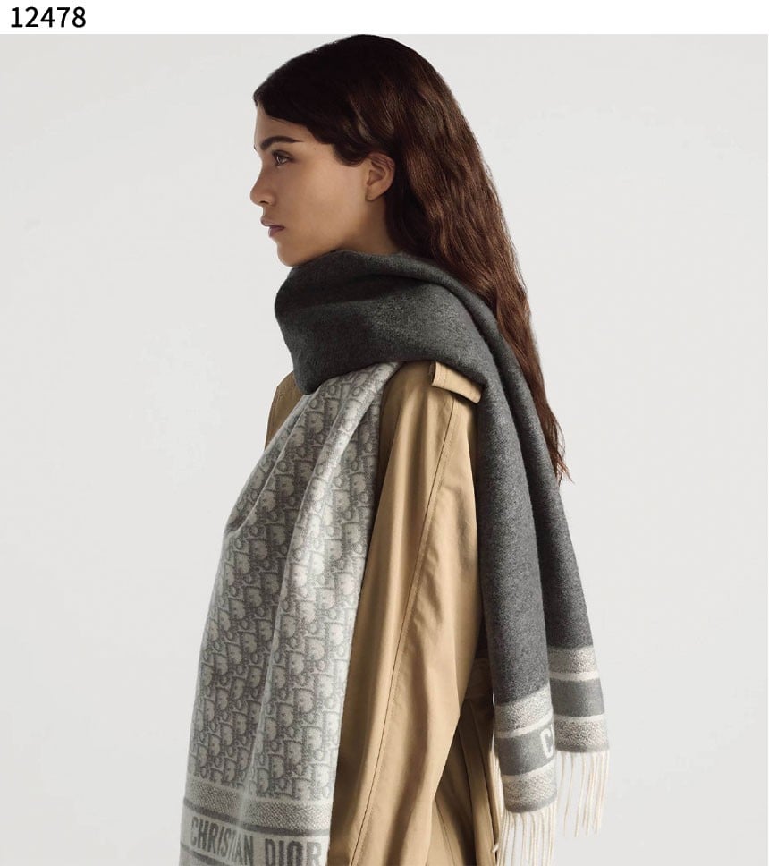 #디올 [Christian Dior] 수입프리미엄급 Dior Oblique 울 머플러 신상 입고💢 #태그 #머플러 #12478