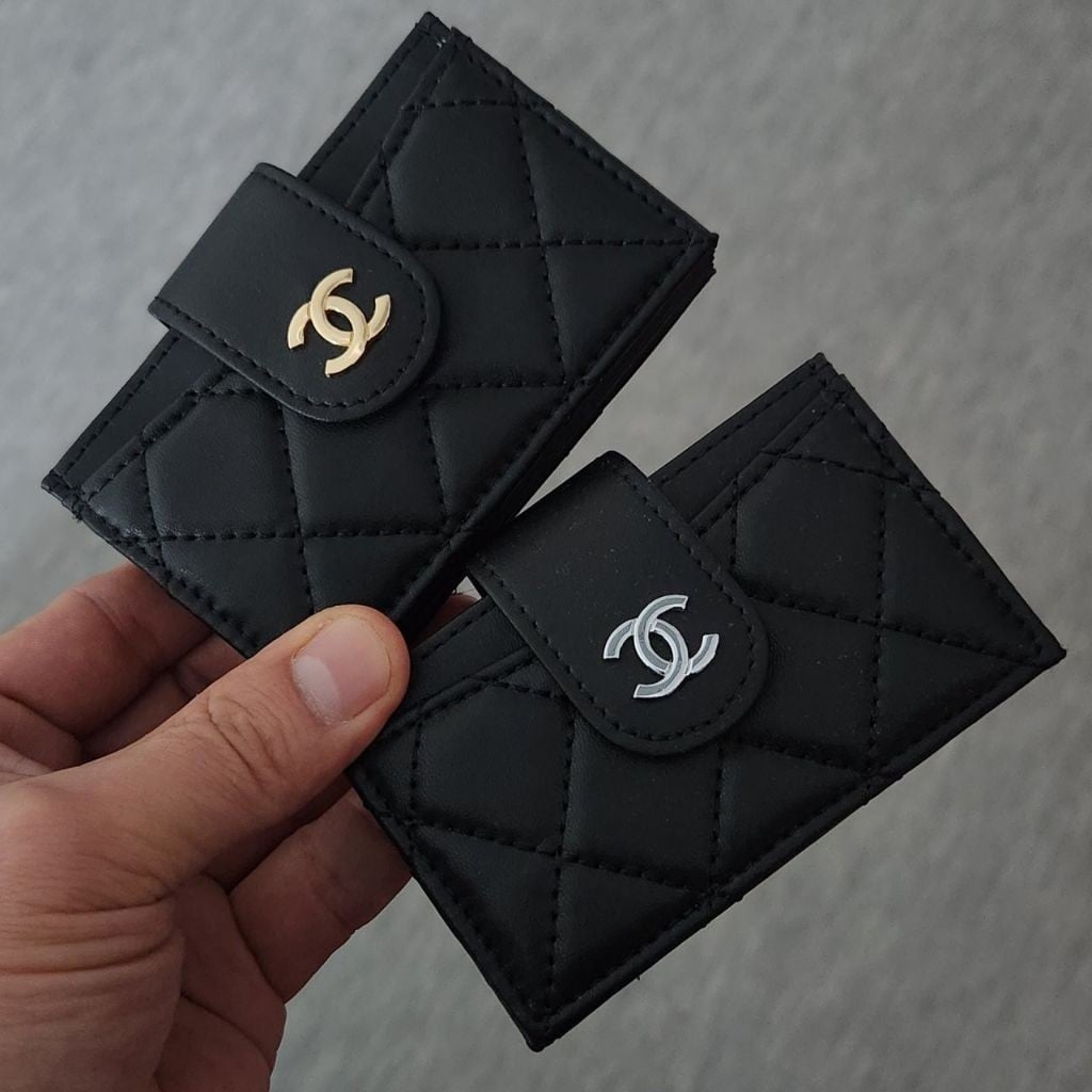 샤넬 241 아코디언 램스킨 카드지갑