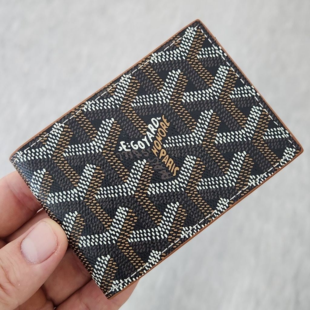 고야드 225 인서트 카드지갑 브라운투톤