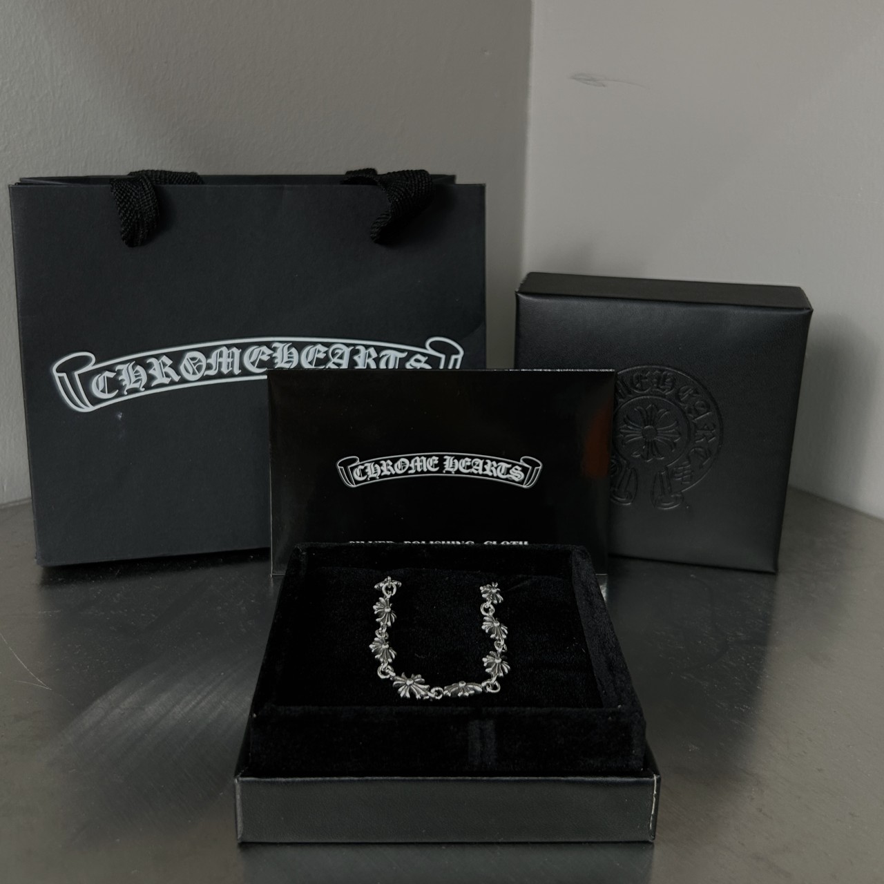 #N #크롬하츠 타이니 팔찌 실버