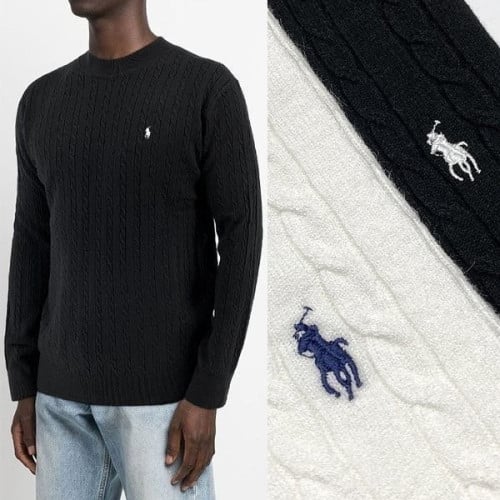 💕 폴* 케이블 라운드니트