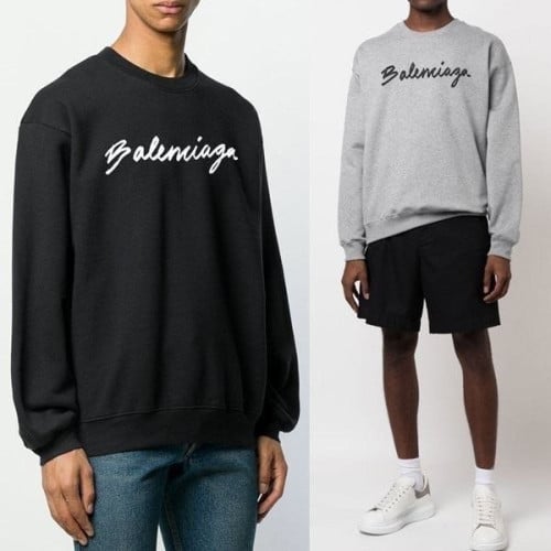 💕 발**** 레터링 로고 베이직 맨투맨