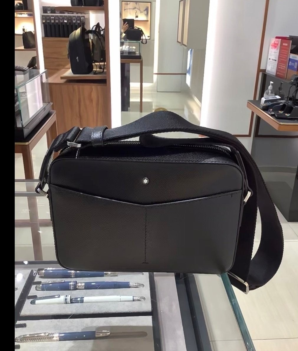 💕 몽** 사토리얼 지퍼 탑 메신저 백 ❤풀박스❤️