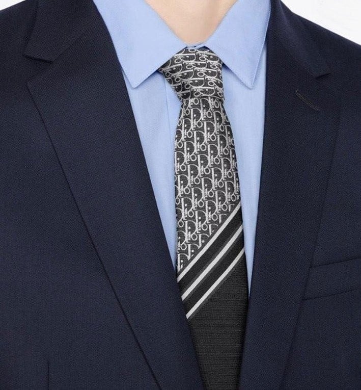 💕 디* 오블리크 스트라이프 넥타이