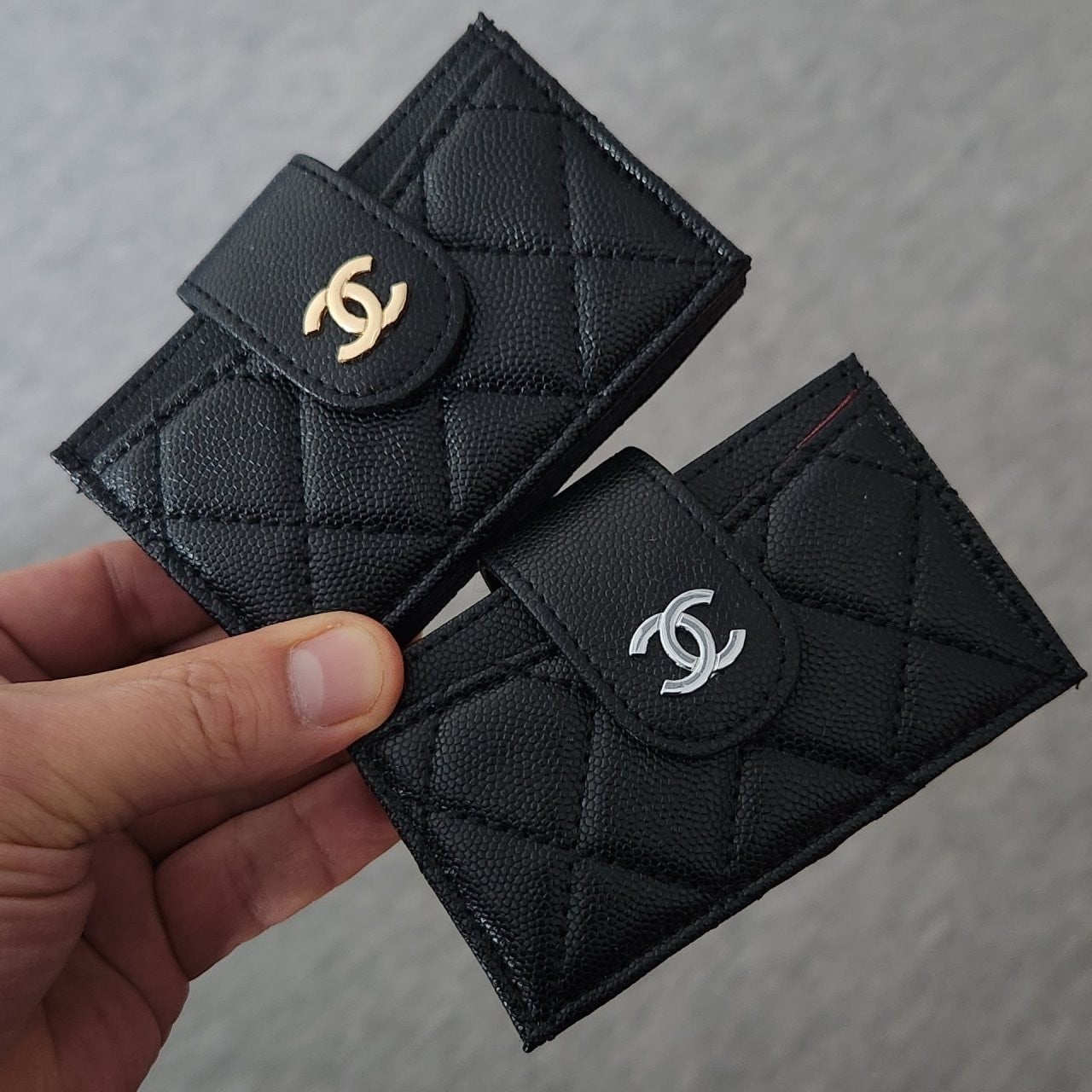 💕 [268번] 샤* 아코디언 캐비어 카드지갑