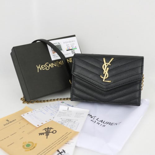 👹입생로랑 금장 숄더백👹