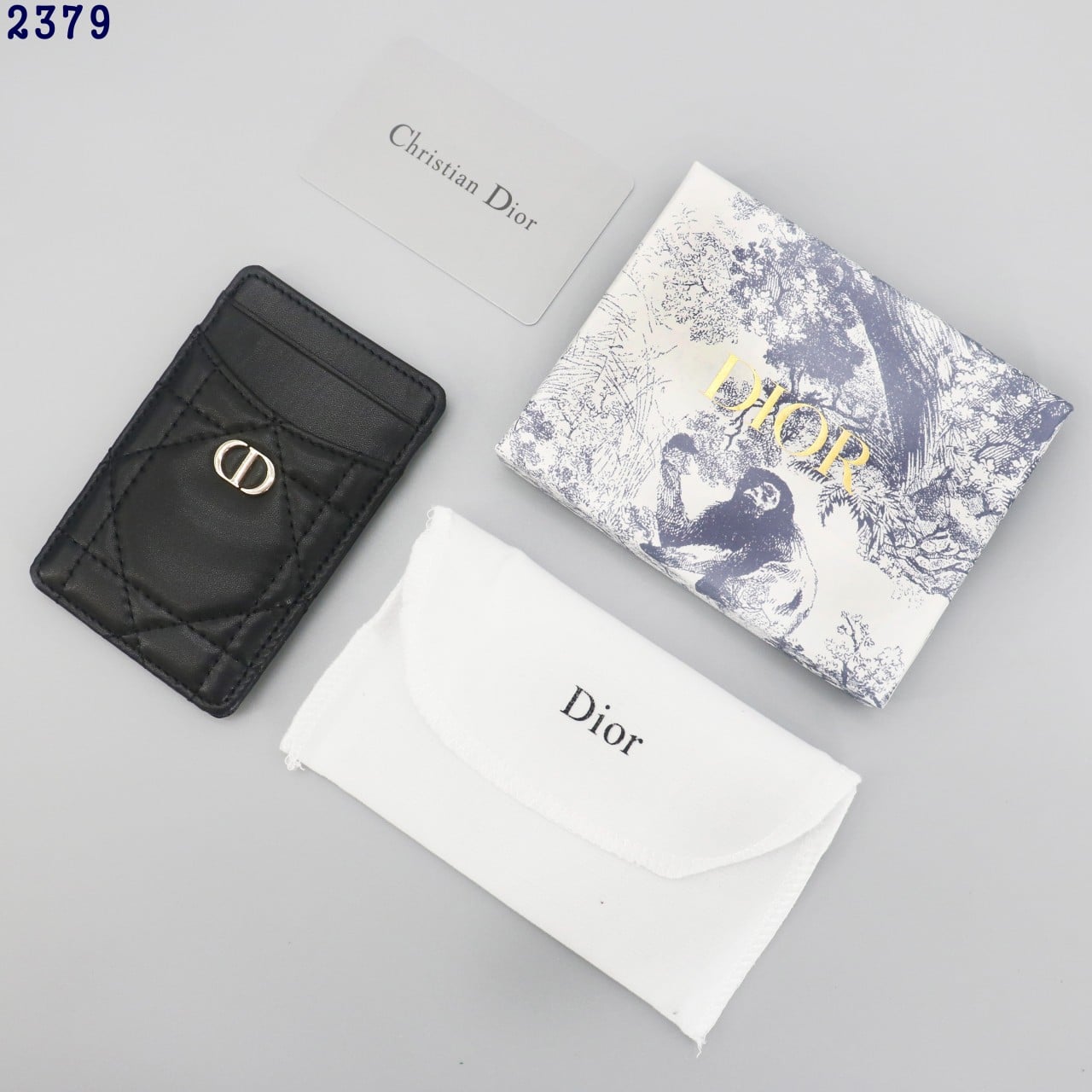 👹디올 카로 카드홀더 블랙👹