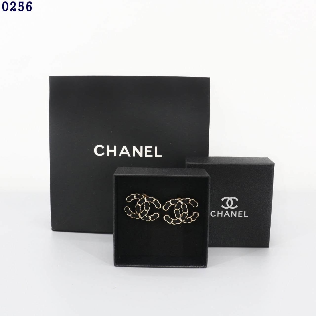 👹샤넬 CC로고 블랙골드 트위드👹