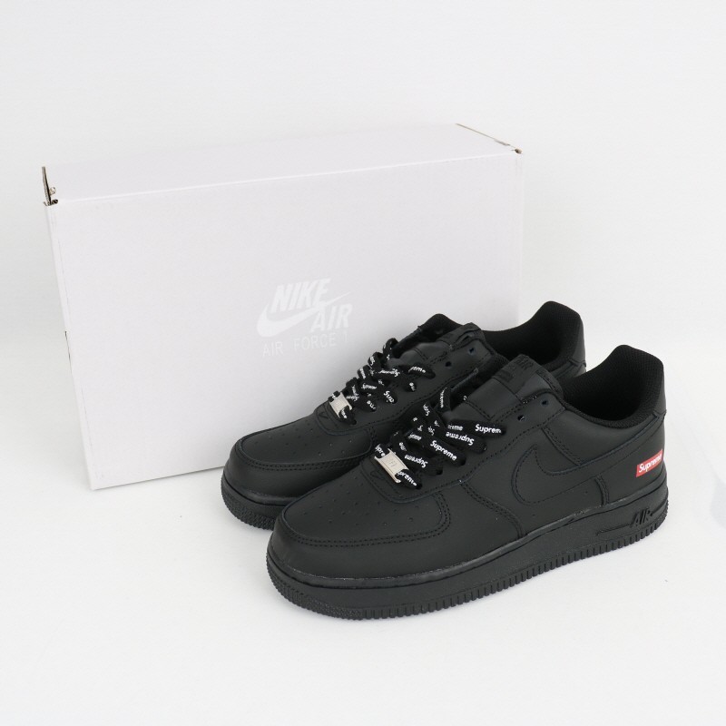 👹나이키 x 수프림 에어포스 1로우 (블랙)👹