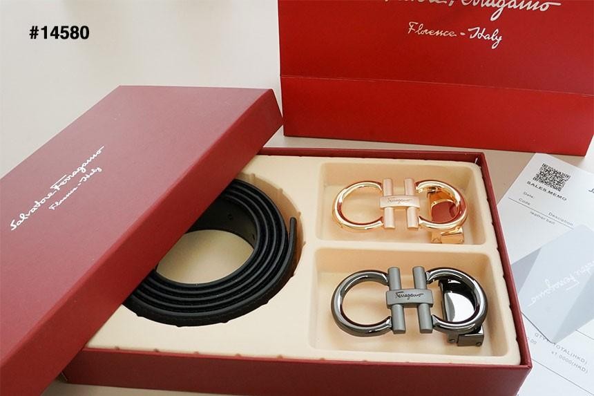 🔆 [ferragamo] 살바토레 페레가모 간치니 투버클 벨트 #8 (컷팅식) 🔆