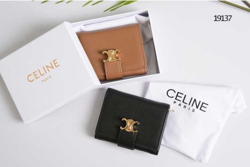 🔆 [CELINE] 셀린느 빅투아르 서플 카프스킨 플랩 월렛 🔆