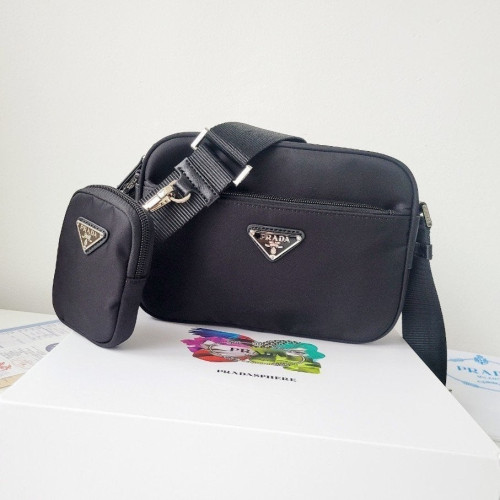 💕 프** 더팩토리 삼각 로고 리나일론 크로스백 1BC167