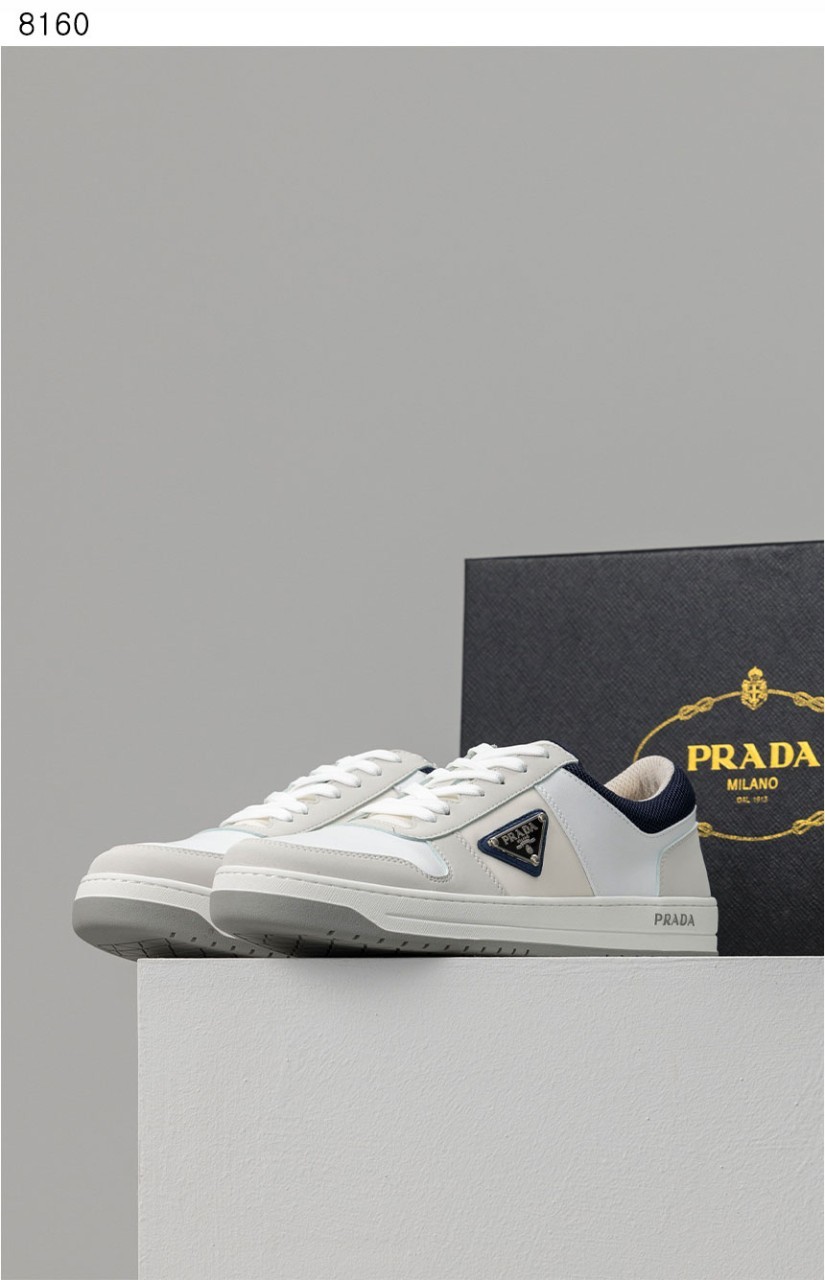 #프라다 [PRADA] 수입프리미엄급 프라다 다운타운 리나일론 스니커즈 신상 입고💢 #태그 #신발 #8160