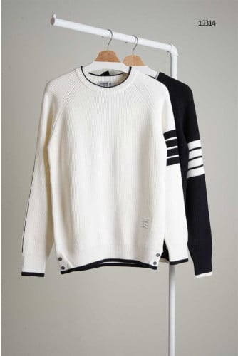 🔆 [THOM BROWNE] 톰브라운 남성 4바 울 니트 🔆