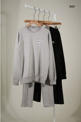 🔆 [BALENCIAGA] 발렌시아가  프린팅 로고 맨투맨 상하의셋 🔆