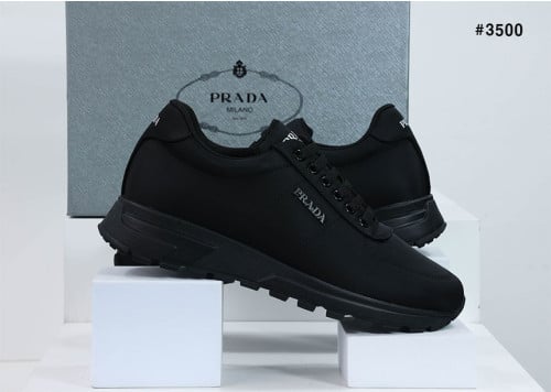 🍀 [PRADA] 프라다 클래식 이니셜 패브릭 스니커즈 🍀
