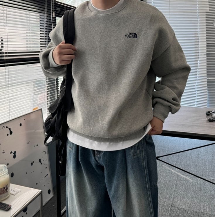 20450_NF 라운드넥 베이직 베타 맨투맨