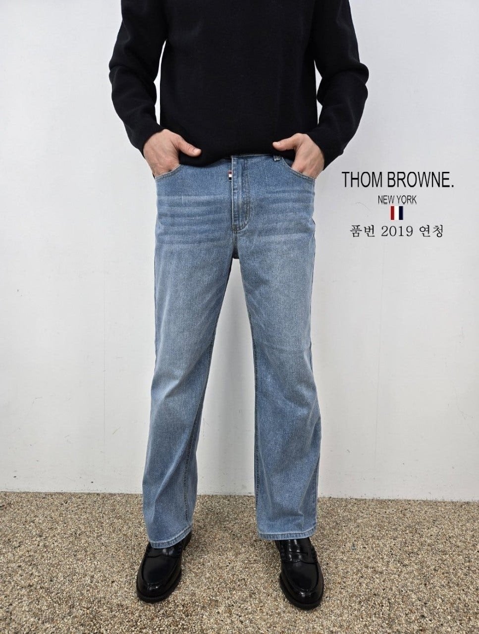 TB 세미 일자 청바지