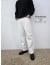 TB 세미 일자 화이트 진 청바지