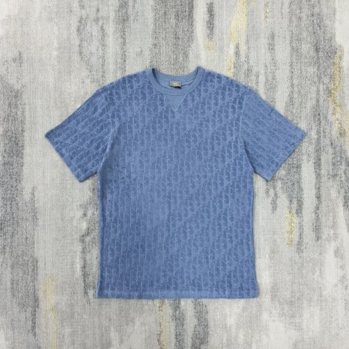 💕 디* 오블리크 테리 코튼 반팔티 - 수입