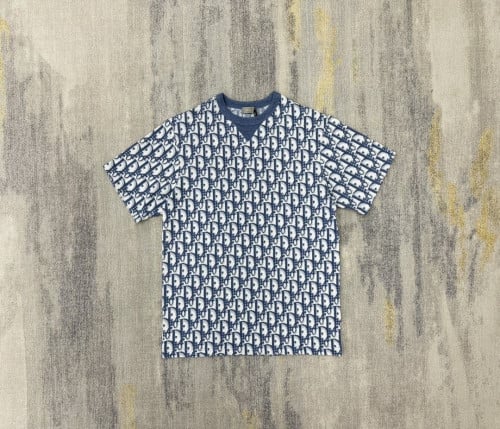 💕 디* 오블리크 테리 캐주얼 반팔티 - 수입