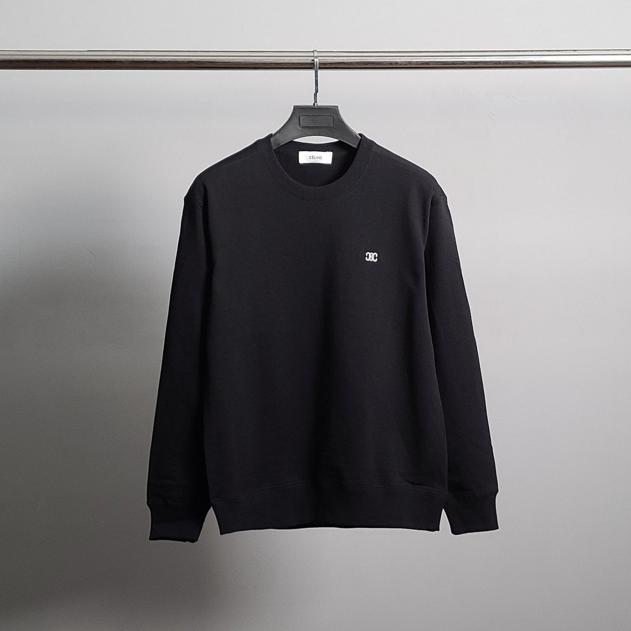 💕 셀** 로고자수 코튼 맨투맨