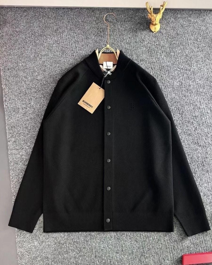 💕 버** BT 실켓 니트 자켓 블랙