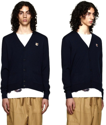 💕 메* 키츠네 원 폭스헤드 V넥 울가디건➡️수입풀