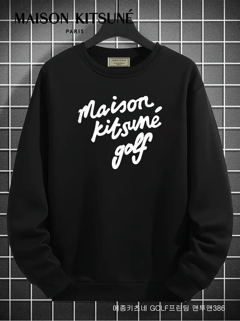 💕 메* 키츠네 GOLF 프린팅 맨투맨 386