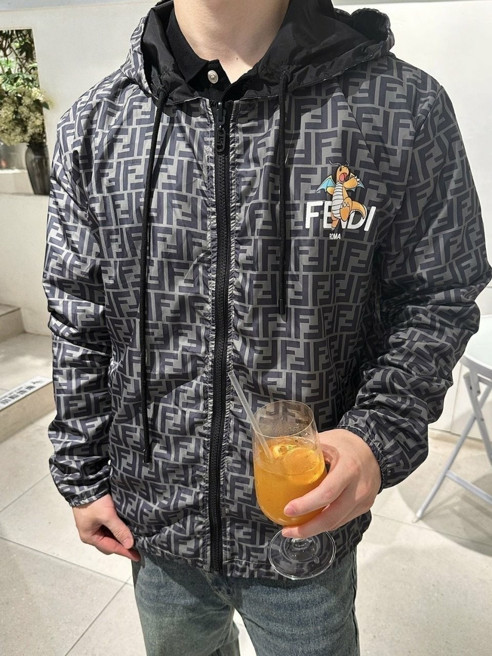 💕 펜* x 포켓몬 양면 바람막이 자켓