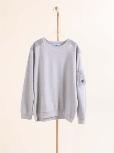 💕 프** 삼가로고 포켓 포인트 맨투맨