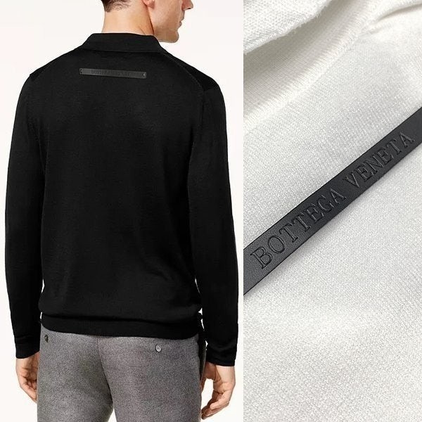 💕 보** 레더패치 오픈카라니트