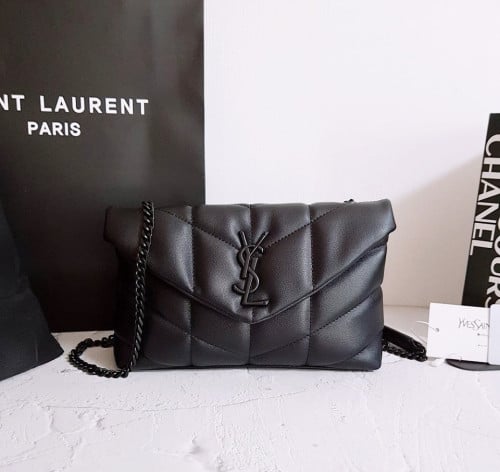 💕 생** 고급 루루 푸퍼 미니 토이백 검정 흑장