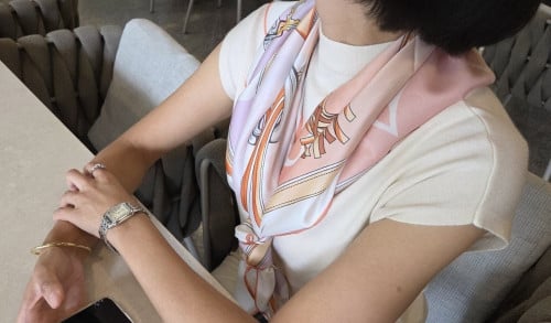 💕 루* 모노그램 스카프