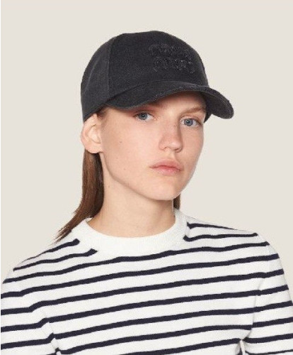 💕 미*** 로고 빈티지 데님 베이스 볼캡 ✔수입