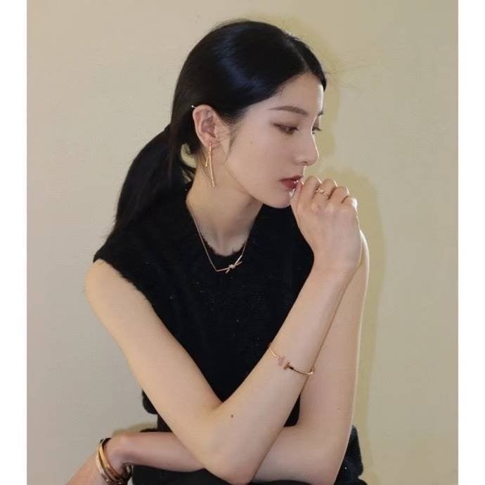 💕 티** 바이올렛큐빅 팔찌