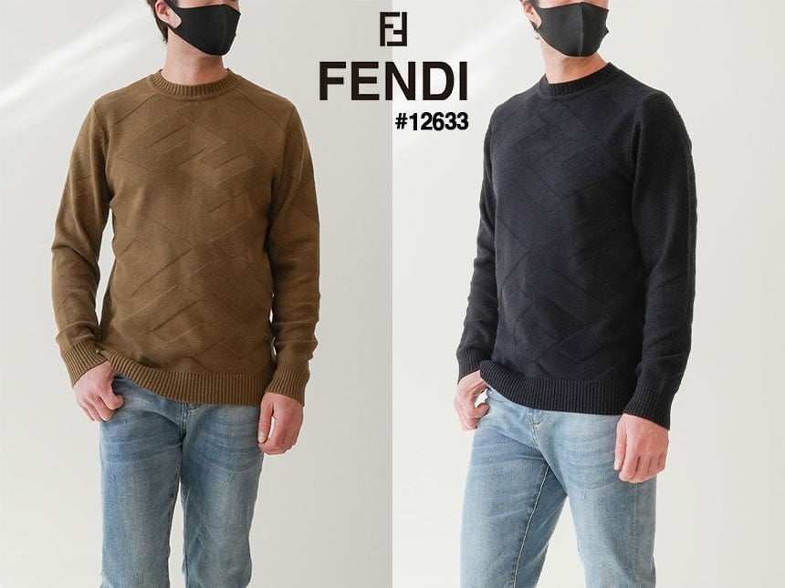 🔆 [FENDI] 팬디 수입고퀄 빅FF로고 니트 스웨터🔆