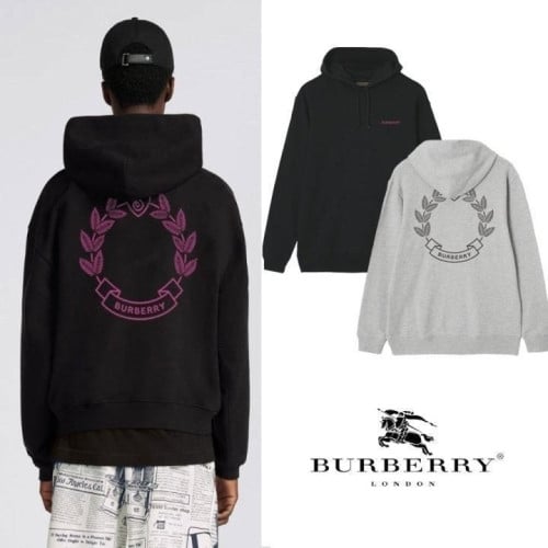 💕 버** 월계관 로고 후드티