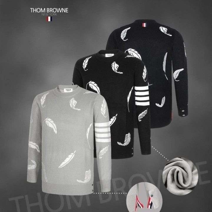 💕 톰* 깃털 울캐시 니트