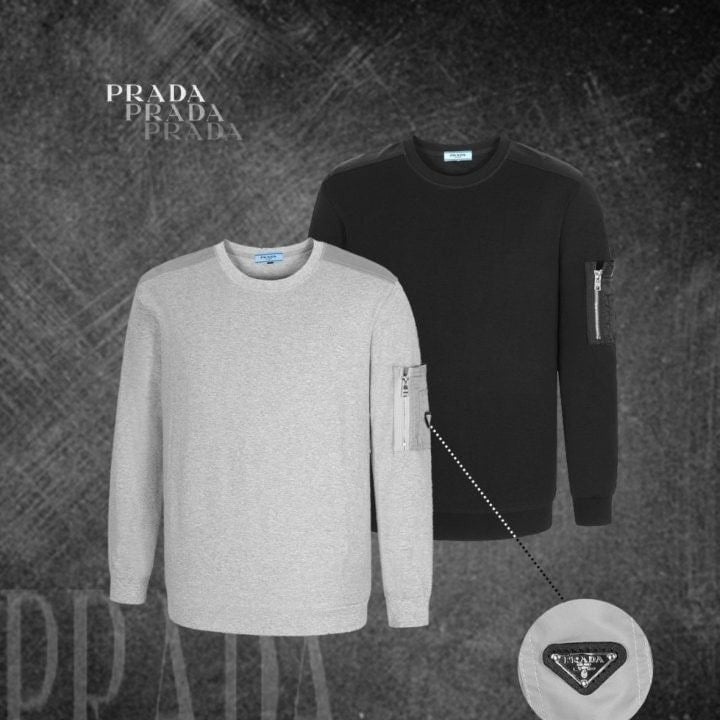 💕 프** 소매포켓 맨투맨