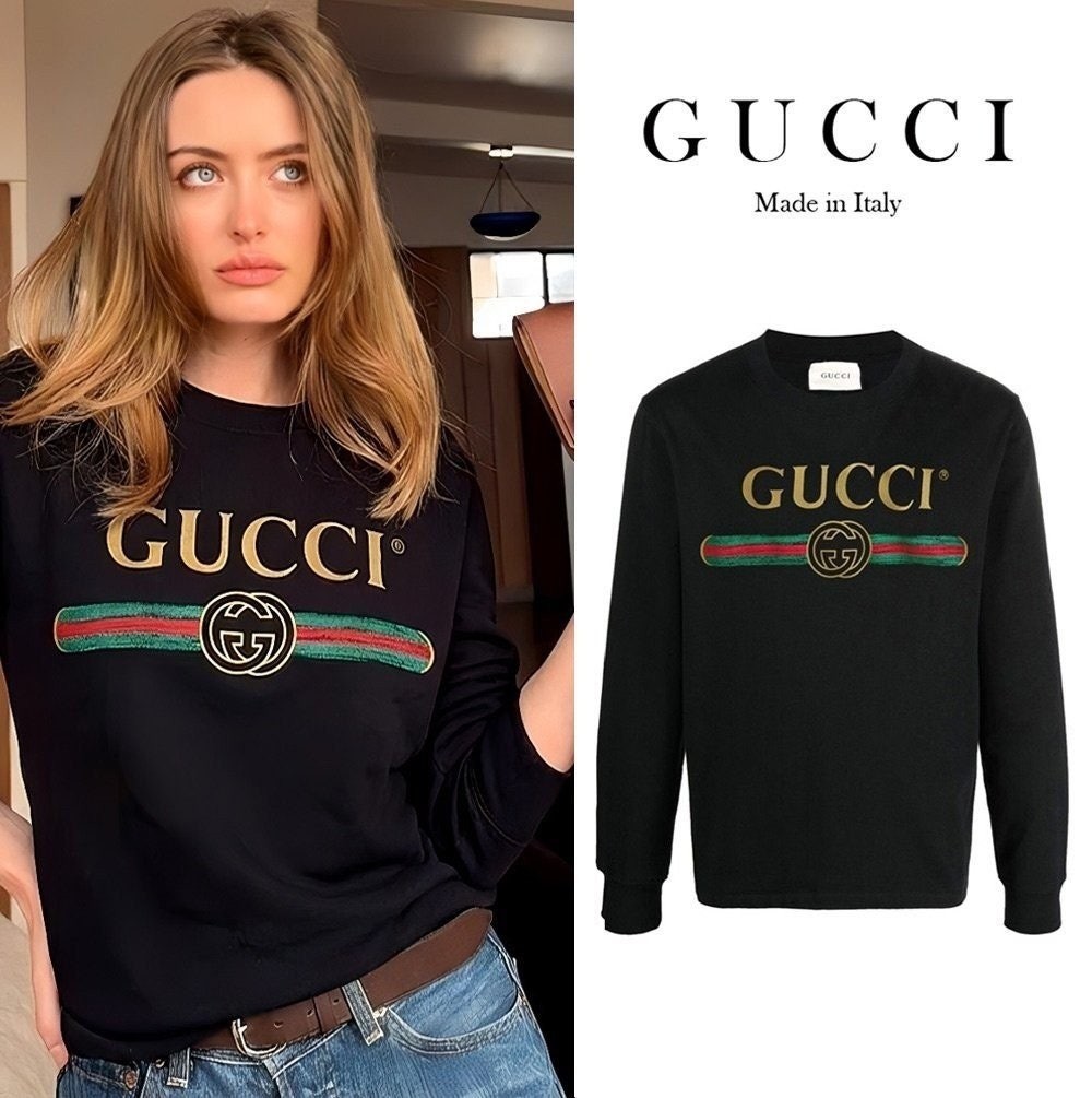 💕 구* 페이크 로고 커플 맨투맨