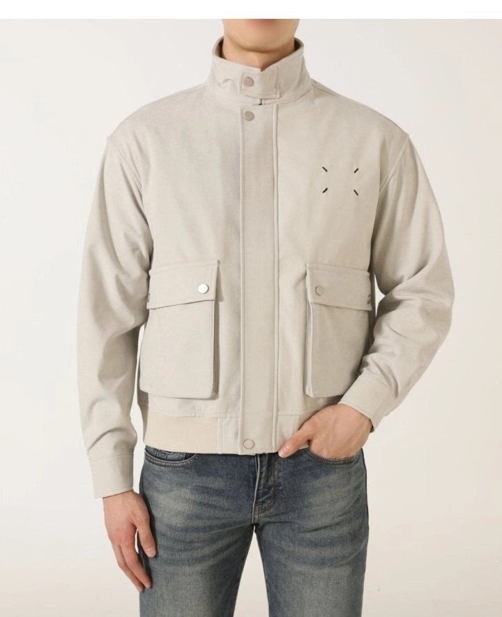 💕 메* 마르지엘라 안트라사이트 울세무 블루종 수입고급