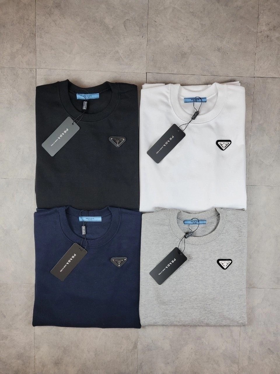 💕 프** 삼각패치 맨투맨