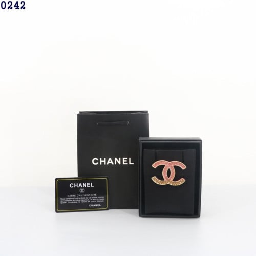 💕 샤* 핑크골드 큐빅 브로치