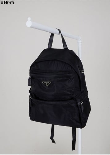 🔆 [PRADA] 프라다 리나일론 삼각 로고 투 포켓 포코노 백팩 🔆